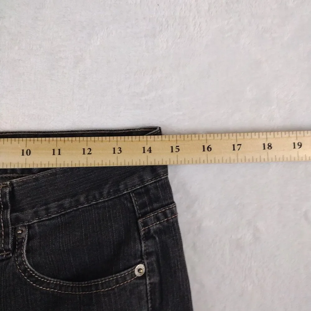 Calvin Klein Skinny Jeans‎ Women Size 27/14 Black Straight Leg